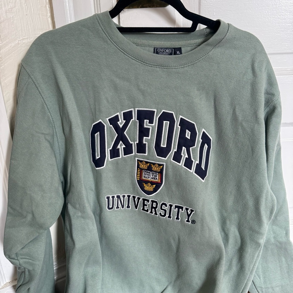 Oxford University Green Sweatshirt